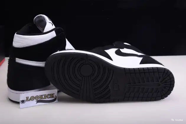 Cheap TBK Air High 1 Retro CD0461-007 OG Panda Jordan 0615